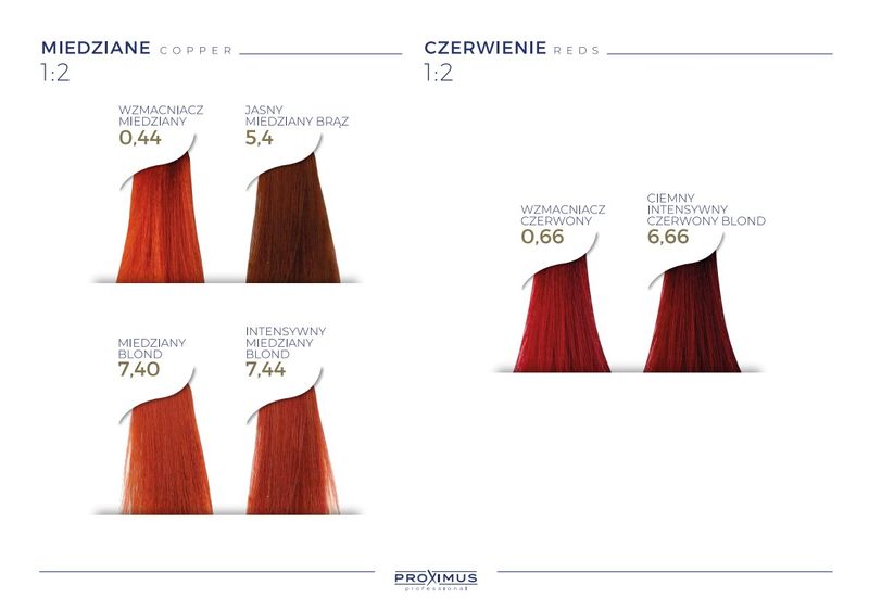 PROXIMUS Farba do włosów SUPREME COLOR NANOTECHNOLOGY - 6,64 zdjęcie 6