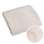 Narzuta welurowa SOFIA 200x220 Eurofirany kremowa