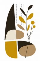 Plakat 20x30cm Geometryczna Naturaleza
