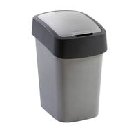 KOSZ ŚMIECI GIA 25 L UCHYLNY POKRYWĄ SZARY