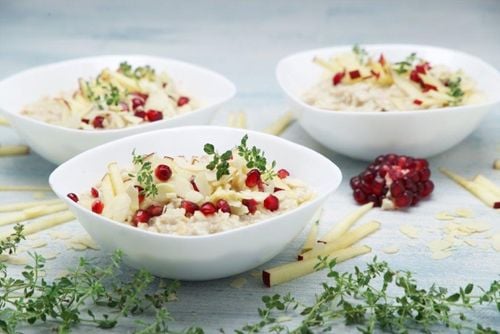 Komplet 6 miseczek 19 cm salaterki białe kwadratowe na zupę sałatki desery na Arena.pl