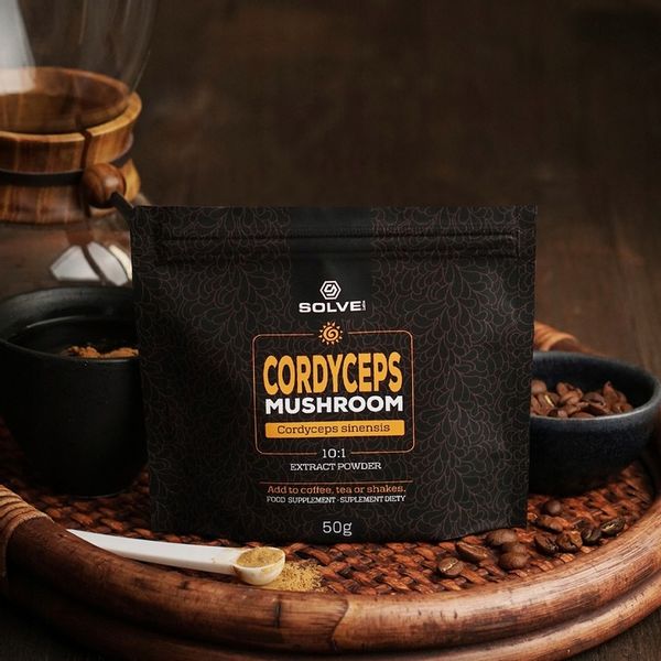 CORDYCEPS SINENSIS 10:1 EKSTRAKT 50G SOLVE LABS zdjęcie 4