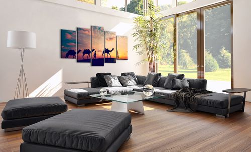 Obraz Na Płótnie - Pustynia Dromader - 160X85 Cm - Ea160X85-3672 na Arena.pl