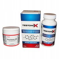 Testonox + Deka 200 mega zestaw na masę i siłe