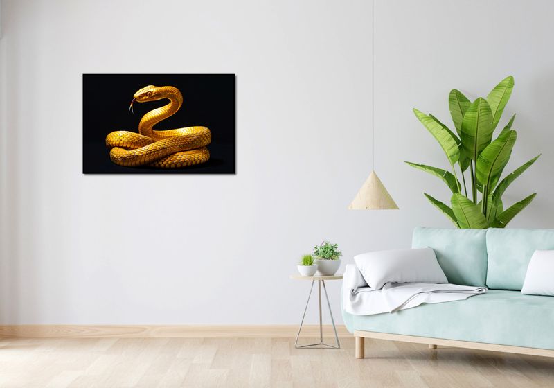 Plakat 91,5x60cm Złoty Wąż zdjęcie 4