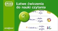 PUS. Łatwe ćwiczenia do nauki czytania. Część 3