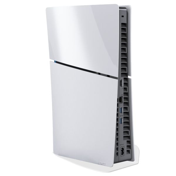 Uchwyt wieszak mocowanie ścienne pionowe dla PlayStation 5 PS5 SLIM biały zdjęcie 2