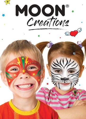 Farba do twarzy i ciała MOONGLOW Biała na Arena.pl