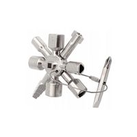 Klucze do szafek technicznych klucz uniwersalny 10w1 kraft&dele KD1134