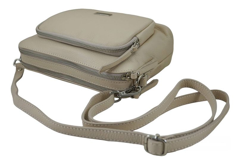 Listonoszka damska codzienna - Beżowa jasna zdjęcie 5