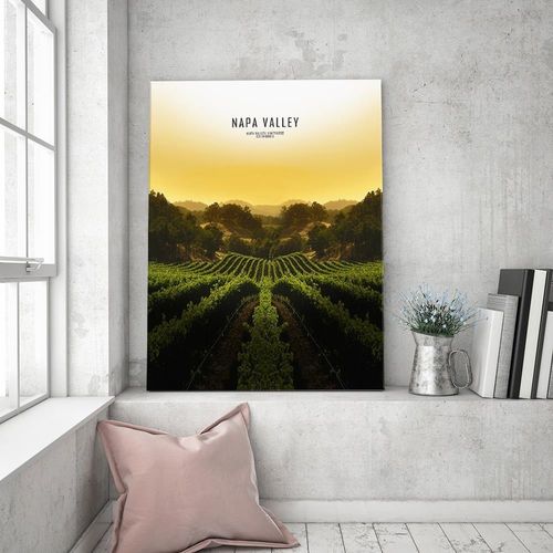 Obraz na płótnie – Canvas, Napa Valley 40x60 na Arena.pl