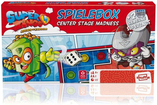 MagicBox Gra Planszowa SuperZings + 2 figurki na Arena.pl