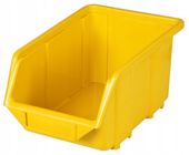 Pojemnik magazynowy, Kuweta warsztatowa, 24x15.5x12.5cm, Kolor Żółty