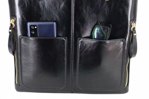 Torebka damska klasyczna teczka duża A4 wiele kieszeni wielozadaniowa na Arena.pl