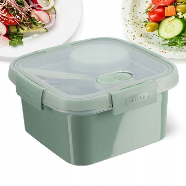 Curver Pojemnik Na Żywność Śniadaniówka Eko 1,1L zdjęcie 7
