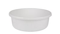 Miska okrągła kuchenna łazienkowa tworzywo VICKY 6,2 l 31 cm biała