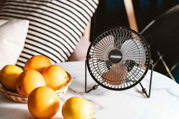 Wentylator biurkowy 15cm USB Mesko MS 7322 zdjęcie 2