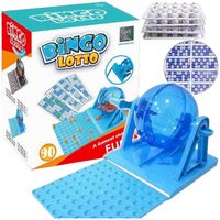 GRA PLANSZOWA BINGO LOTTO MASZYNA LOSUJĄCA RODZINNA ZABAWKA EDUKACYJNA