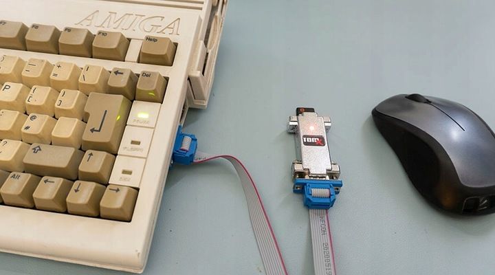 Adapter mysz joystick pad do komputera ATARI ST AMIGA C64 TOM RevX zdjęcie 9