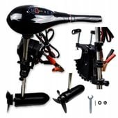 Silnik elektryczny zaburtowy do łodzi pontonu Volt Polska Zefir 75 lbs 900W