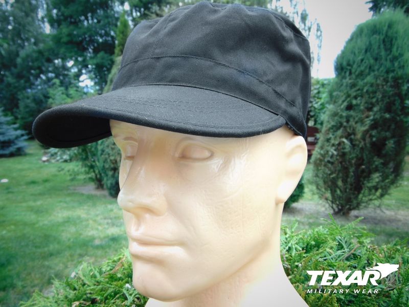 CZAPKA POLOWA PATROLÓWKA TEXAR BLACK zdjęcie 3