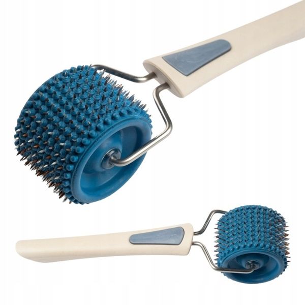 Aplikator LYAPKO WAŁEK z igłami do masażu twarzy NIEBIESKI + GRATIS zdjęcie 7