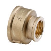 ZŁĄCZKA MOSIĘŻNA MUFA REDUKCYJNA 1''X1/2'' - H/ZM-08-252