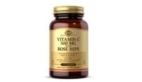 SOLGAR Vitamin C 500 mg with Rose Hips - Witamina C 500 mg  (100 tabl.)