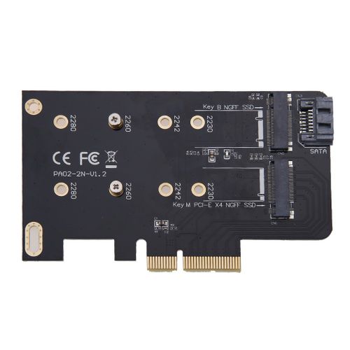Adapter PCI-e x4 SSD M.2 key B M SATA na Arena.pl