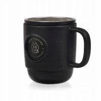 Kubek Termiczny ze Słomką Casno Booker 450 ml Czarny