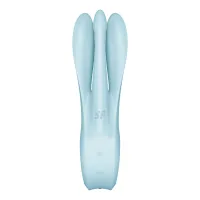 satisfyer threesome 1 - wielofunkcyjny model z 3 silnikami, silikon, fiolet