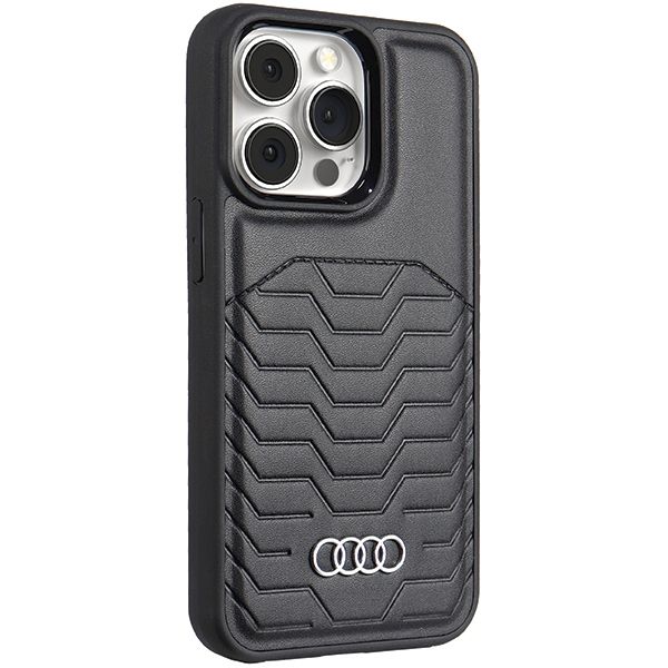 Etui Audi do iPhone 13 Pro Max, Czarny, MagSafe zdjęcie 2