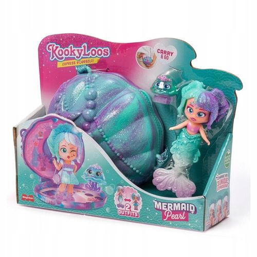 Kookyloos SYRENKA Mermaid Pearl + PET PART Roxy - lalki LALECZKI lalka PETS na Arena.pl