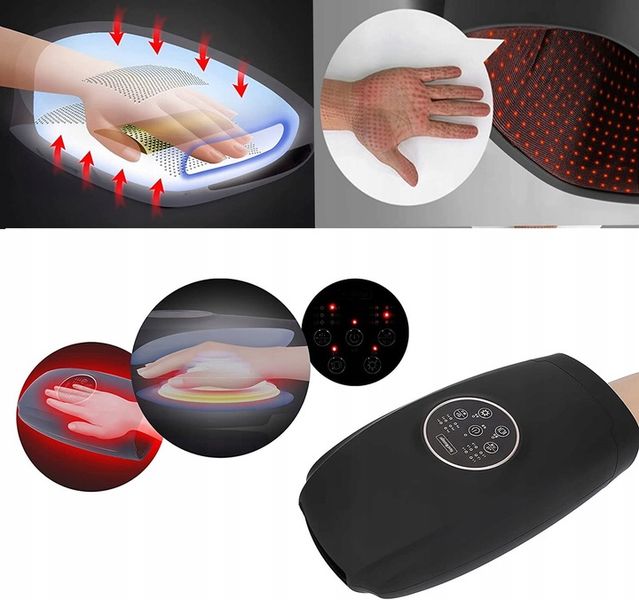 Masażer RĄK ZIMNYCH DŁONI NADGARSTKÓW RZS BÓL UDAR SHAITSU PRESOTERAPIA zdjęcie 11