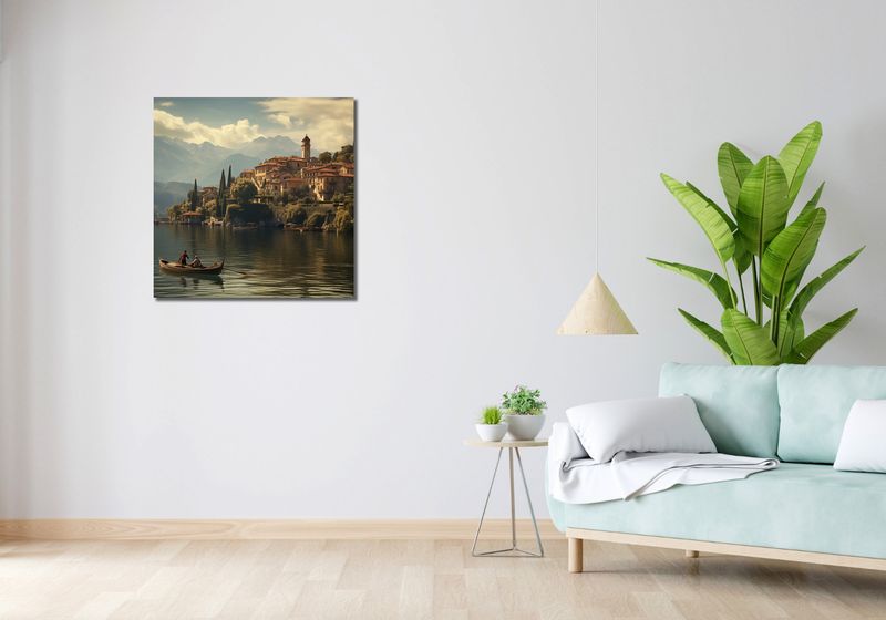 Obraz 70x70cm Spokojna Nostalgia zdjęcie 2