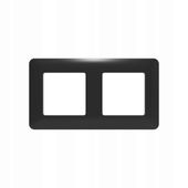 Podwójna ramka czarna seria RM PSMART