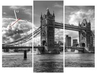 90CM 70 ZEGAR 3 ELEM TOWER BRIDGE SCIENNY DRUK