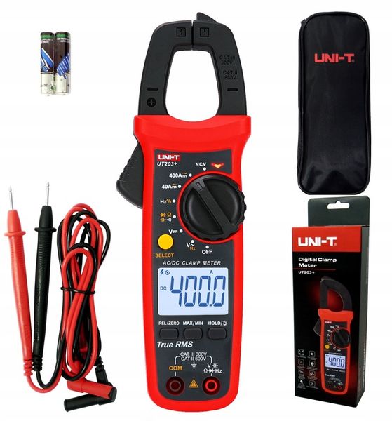 Miernik cęgowy Uni-T UT203+ zdjęcie 8