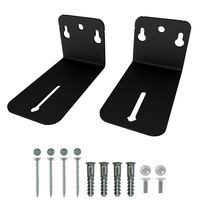 Wieszak uchwyt hak mocowanie ścienne regulacja na głośnik Soundbar LG czarn