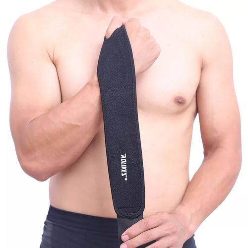 ŚCIĄGACZ OPASKA TAŚMA ORTEZA STABILIZATOR NADGARSTKA DŁONI OTWÓR NA KCIUK na Arena.pl