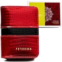 portfel damski skórzany ptn ph33-3-rs-1580 red