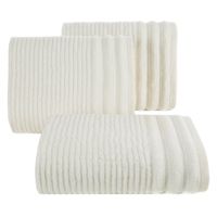 Ręcznik frotte z bordiurą SAMMY 30X50 kremowy