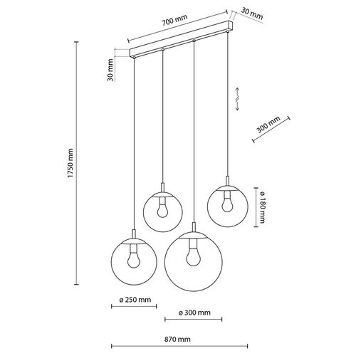 lampa wisząca esme mix 4795 tk lighting na Arena.pl