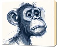 Obraz 70x60cm Zaduma