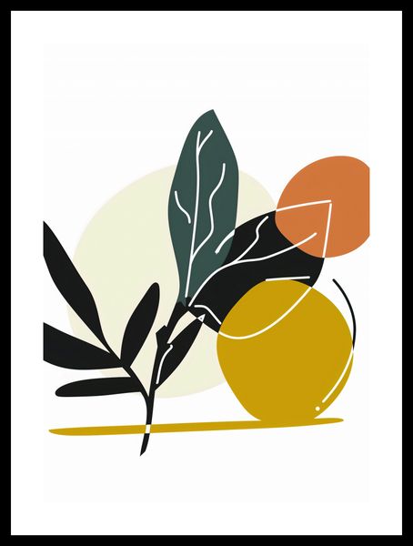 Plakat 64x90cm Elegancka Flora zdjęcie 3