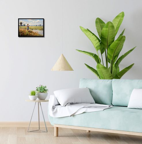 Plakat 35x25cm Wiejski Spokój na Arena.pl