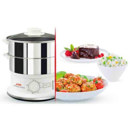 Parowar Tefal Convenient Inox VC145130 900 W na Arena.pl