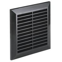 KRATKA WENTYLACYJNA THYMEN 17X17CM TWORZYWO CZARNA