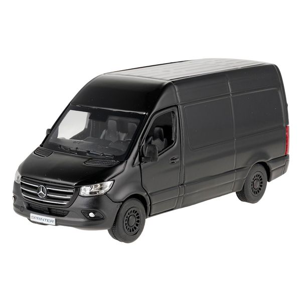 Model 1:48, Mercedes-Benz Sprinter, Czarny zdjęcie 2