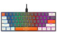 Klawiatura mechaniczna Tracer Gamezone Claws 61 Szara LED Antighosting